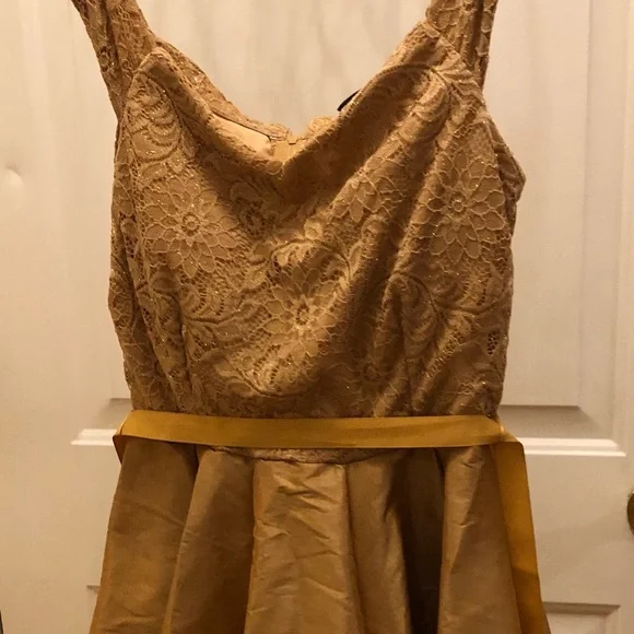 Dresses | Golden Tan Quince Dress | Poshmark